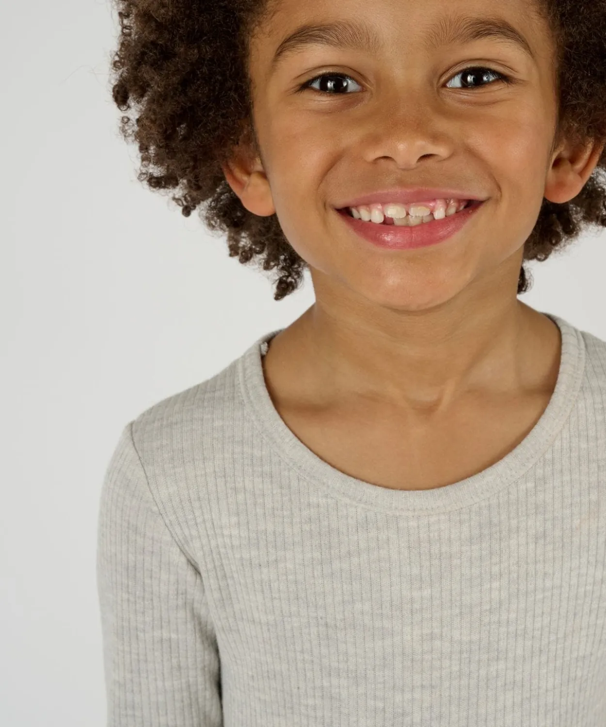 T-shirt Thermolactyl col rond, côtes molletonnées
