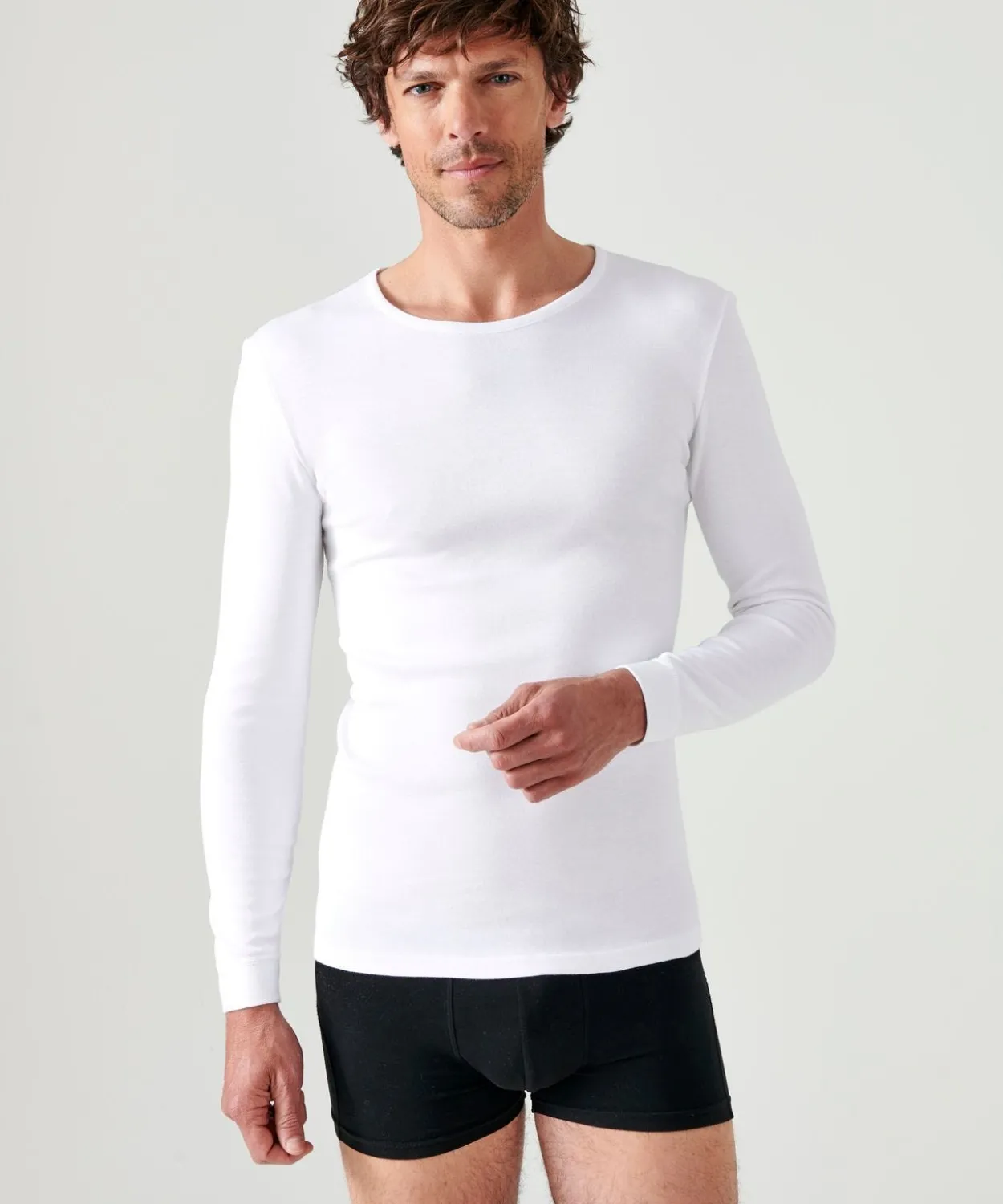 T-shirt Thermolactyl manches longues maille interlock