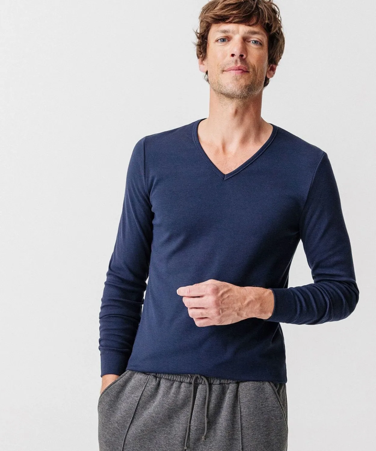 T-shirt Thermolactyl manches longues maille interlock