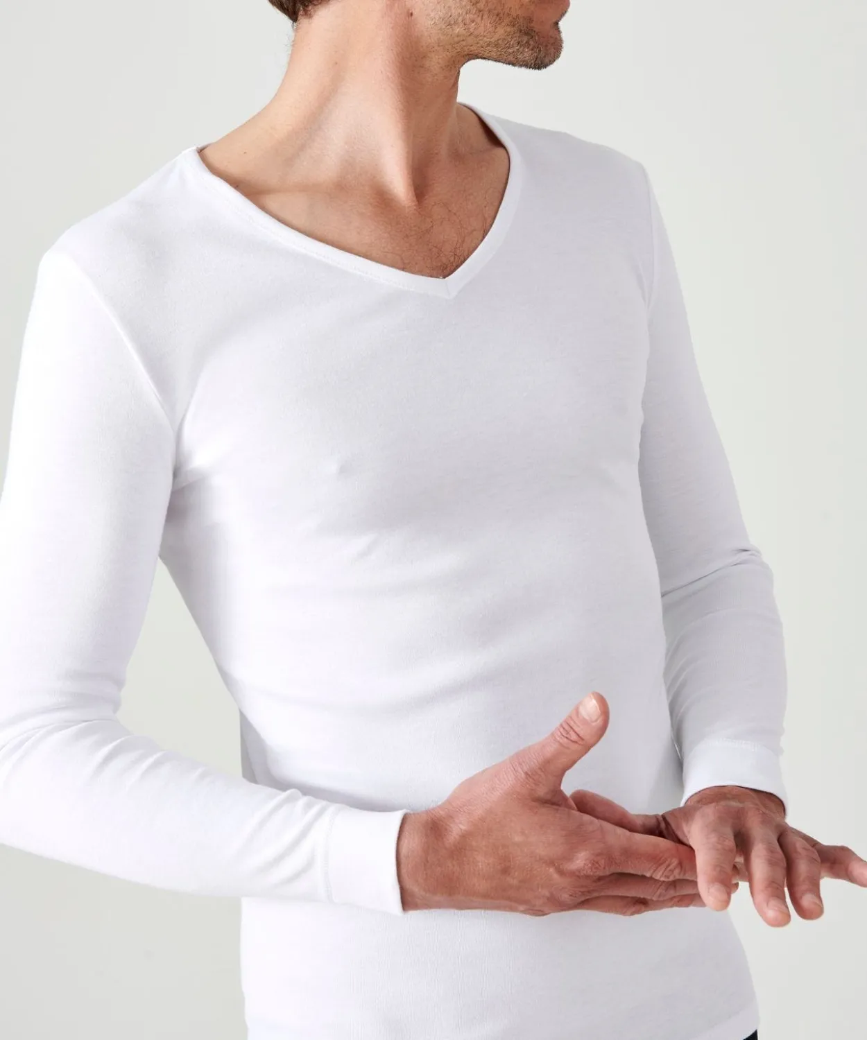 T-shirt Thermolactyl manches longues maille interlock