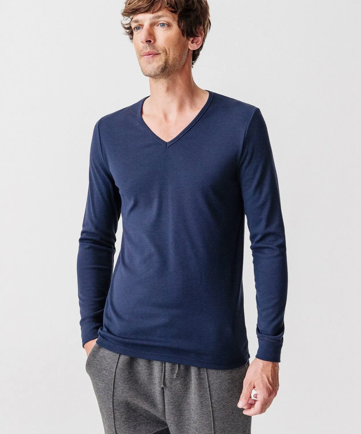 T-shirt Thermolactyl manches longues maille interlock