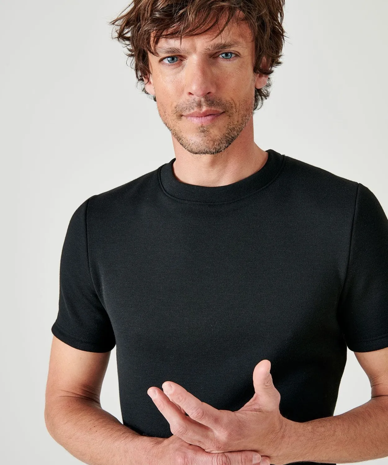 T-shirt Thermolactyl manches courtes, molleton gratté