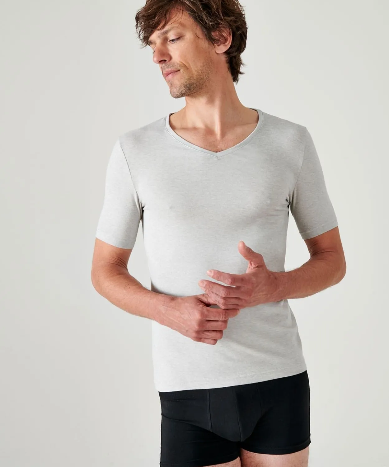 T-shirt Thermolactyl manches courtes maille interlock