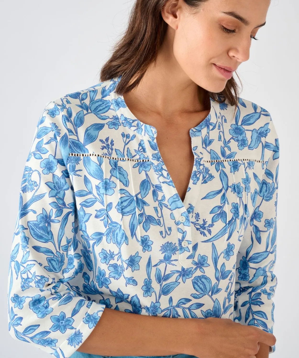 T-shirt uni ou imprimé pur coton