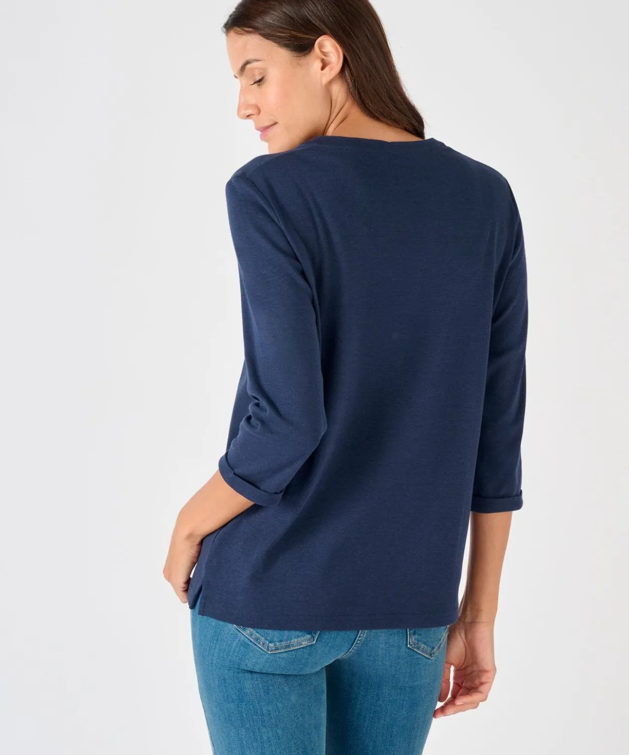 T-shirt uni ou imprimé pur coton