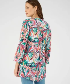 Tunique créponnée pure viscose
