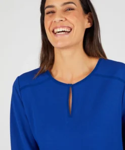 Tunique maille crêpe stretch