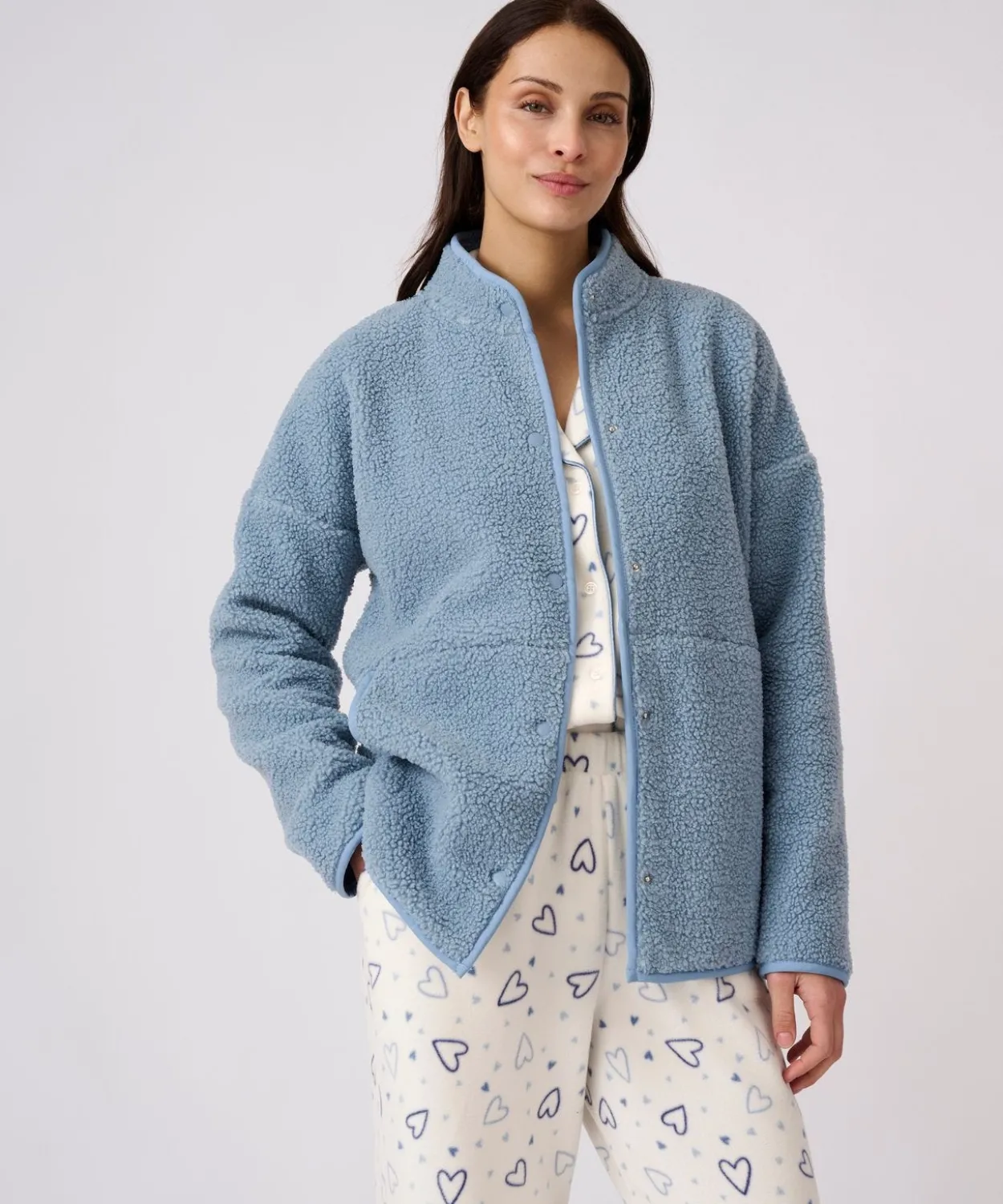 Veste d'intérieur Thermolactyl en maille moutonnée
