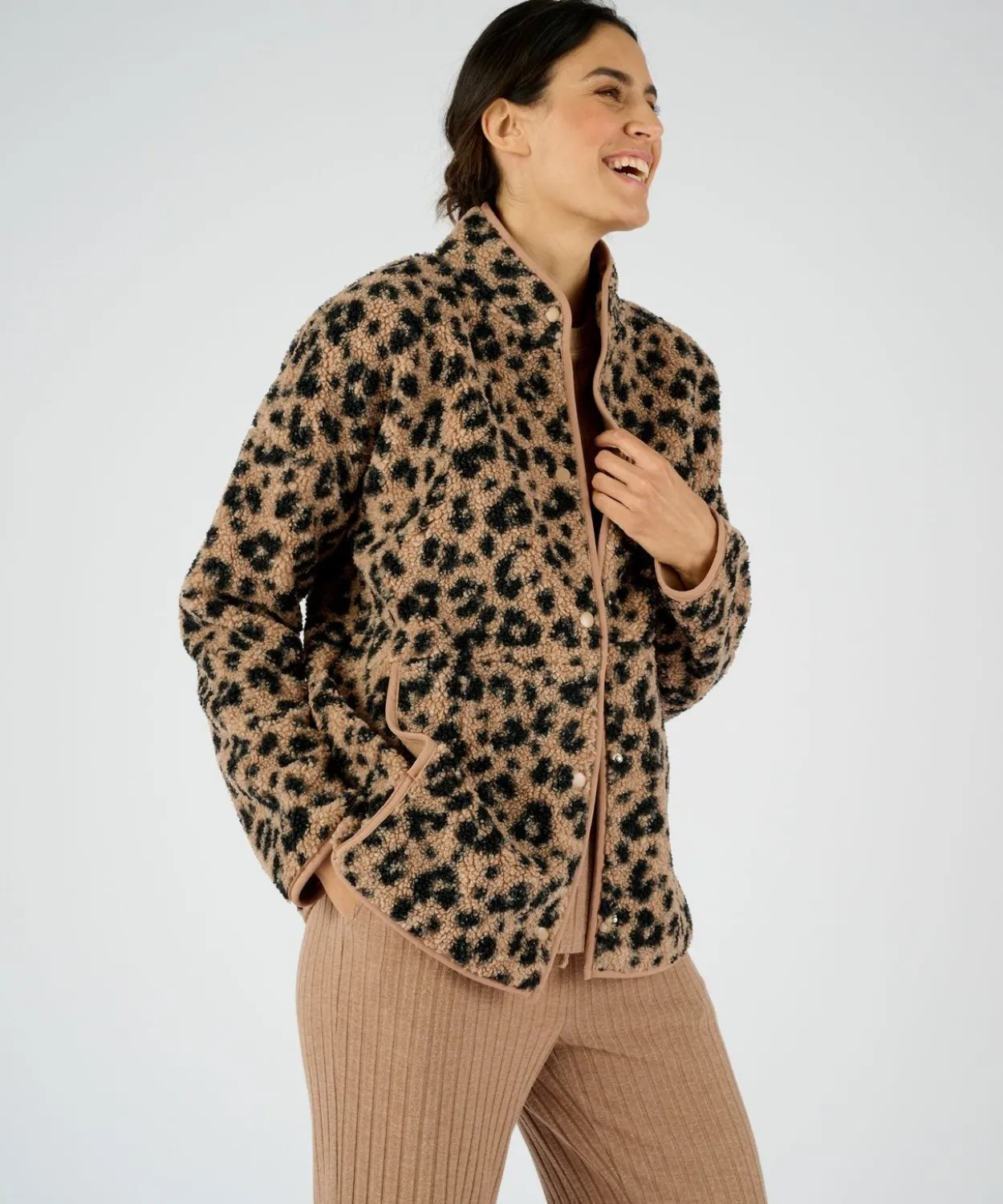 Veste d'intérieur Thermolactyl en maille moutonnée