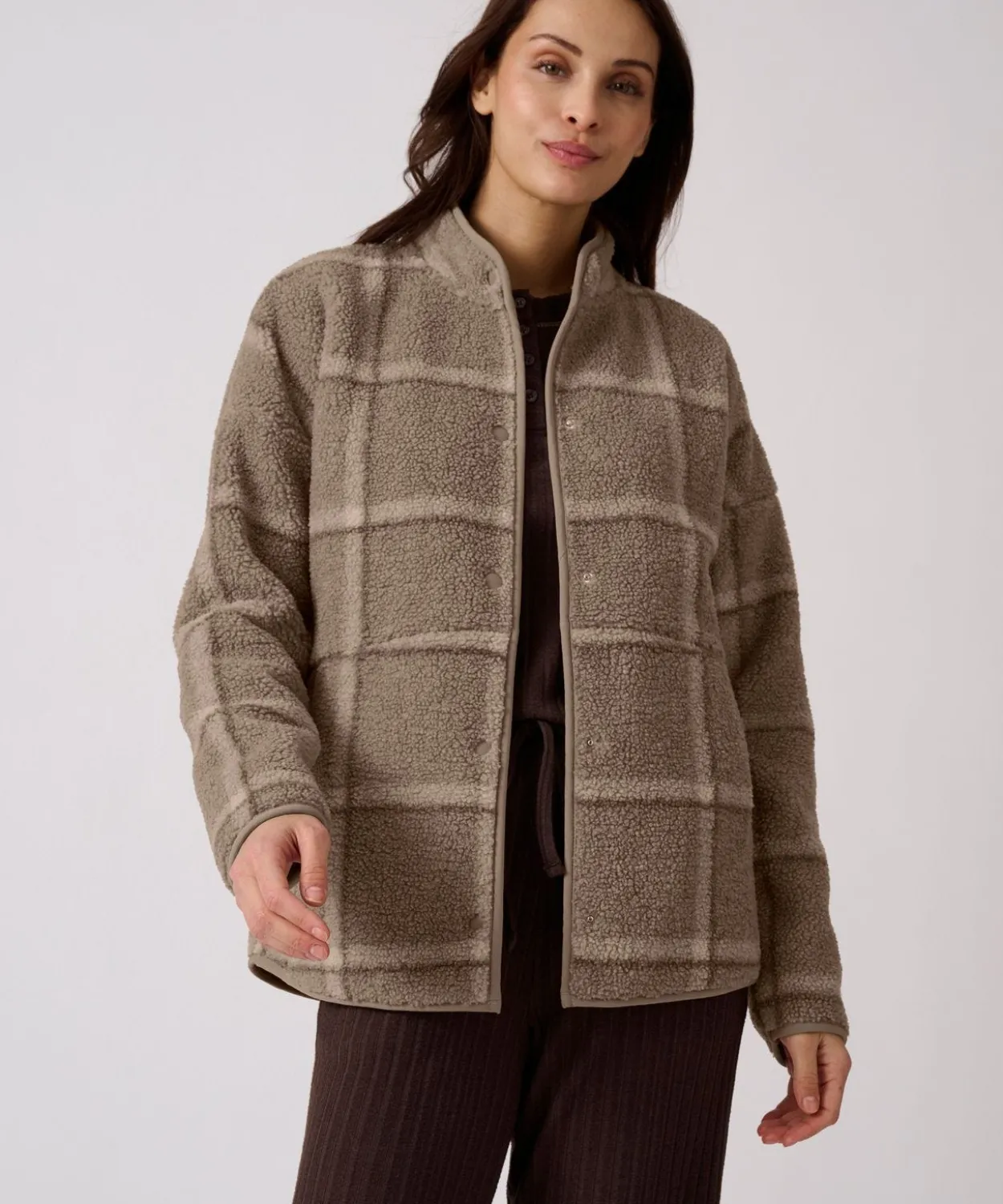Veste d'intérieur Thermolactyl en maille moutonnée