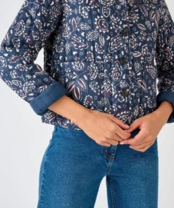 Veste matelassée imprimée
