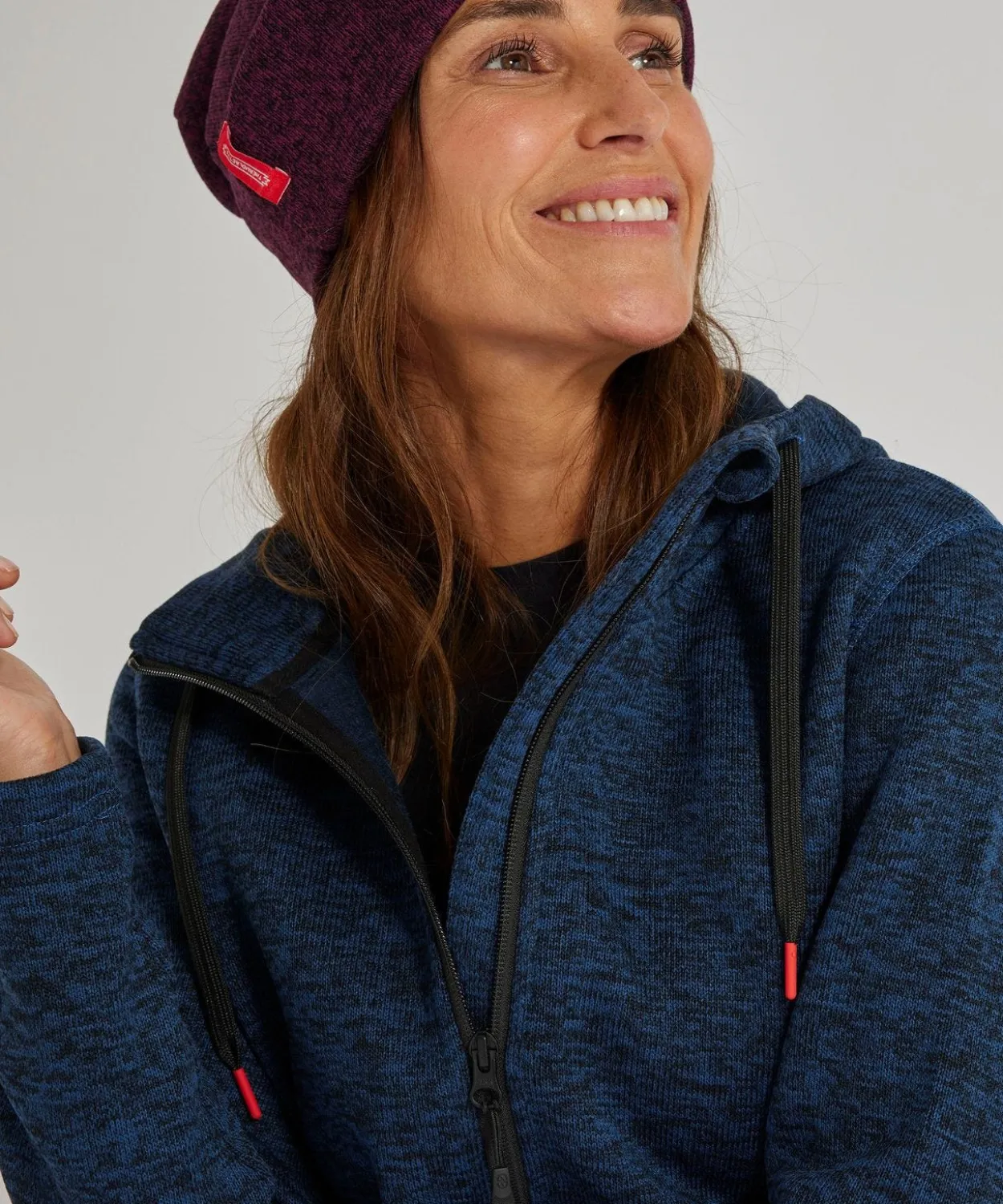 Veste polaire à capuche Thermolactyl femme