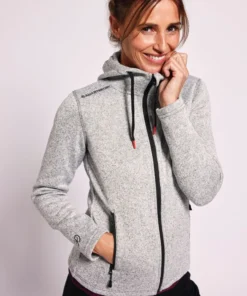 Veste polaire à capuche Thermolactyl femme