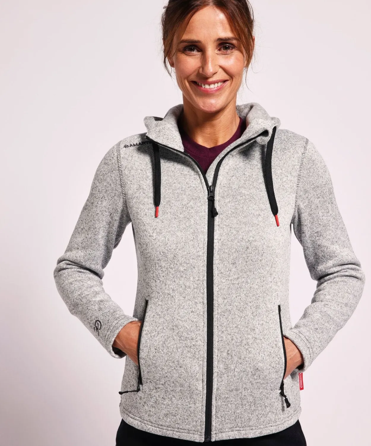 Veste polaire à capuche Thermolactyl femme