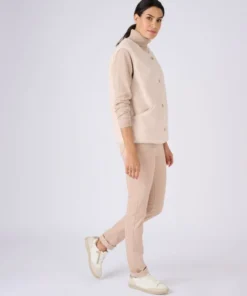 Veste sans manches maille moutonnée