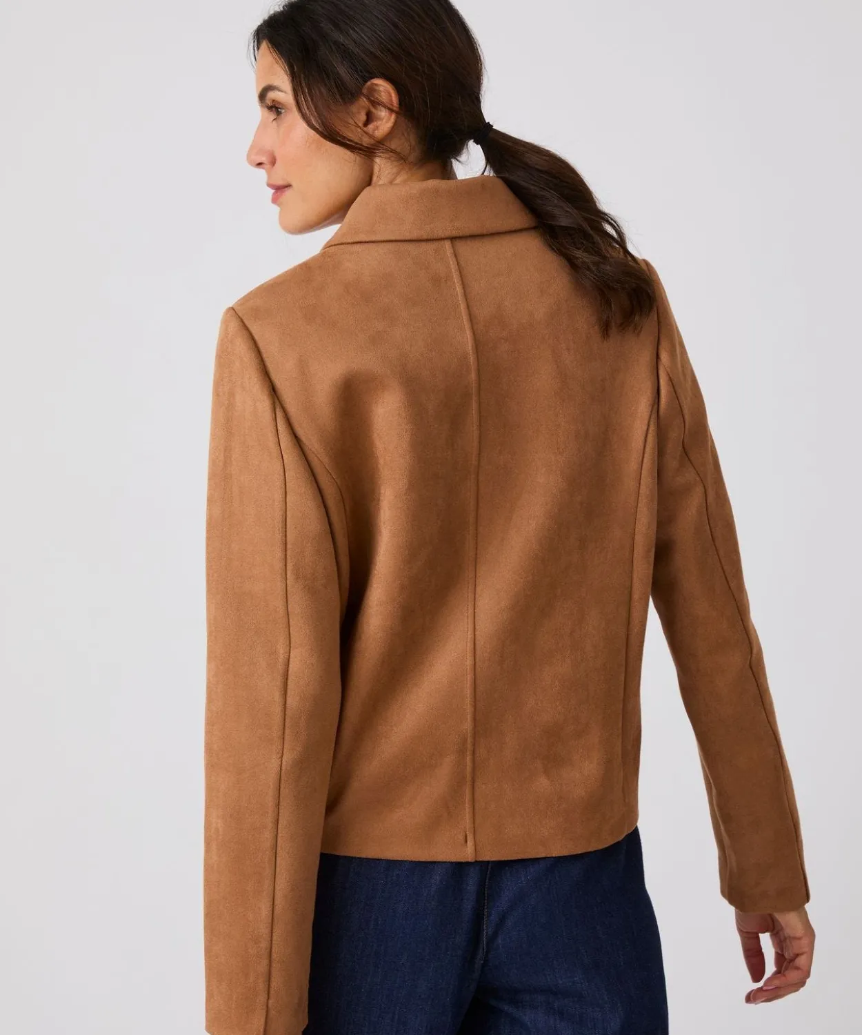 Veste suédine