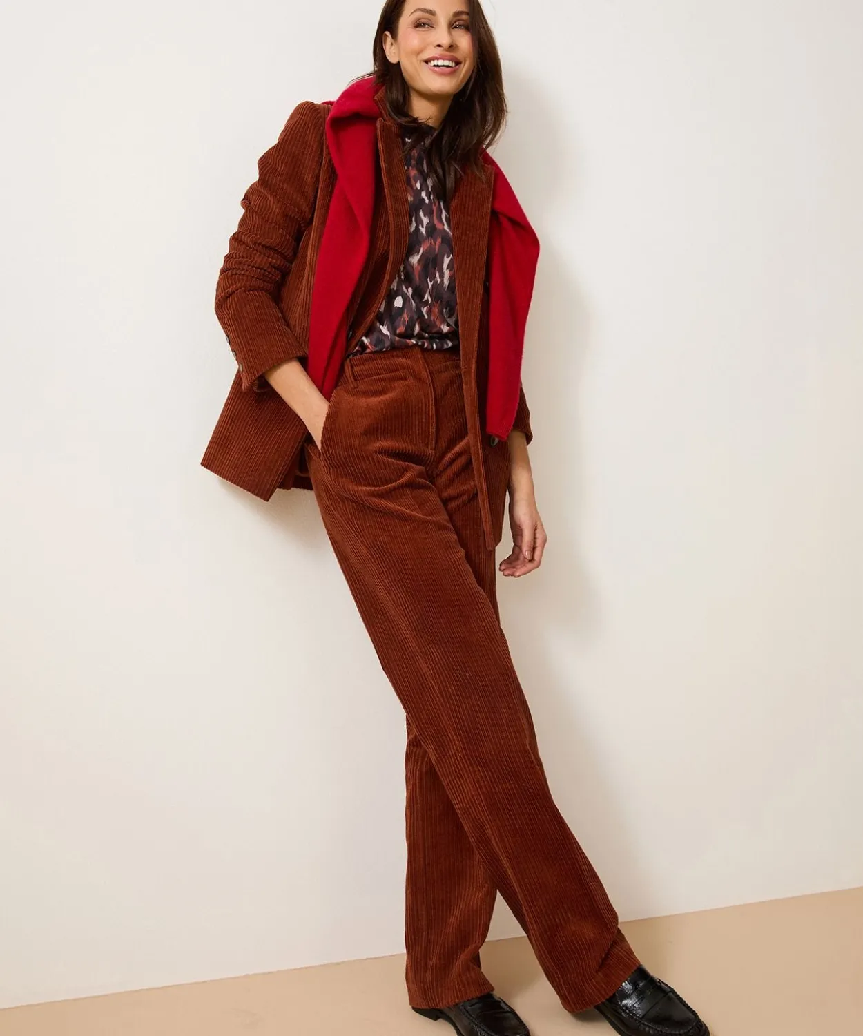 Veste velours grosses côtes