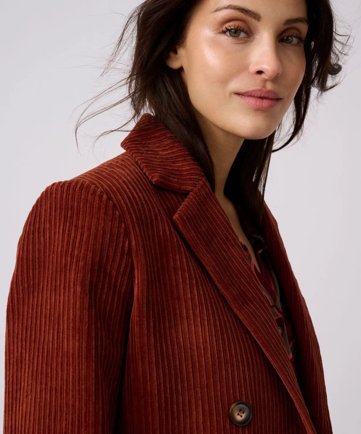 Veste velours grosses côtes